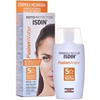ISDIN - Fotoprotector Fusion Water SPF 50 - Protector solar facial de fase acuosa para uso diario- 50 ml